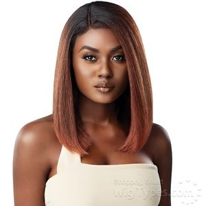 Outre Synthetic Melted Hairline HD Lace Front Wig - BREANNE DR2/GIBRN